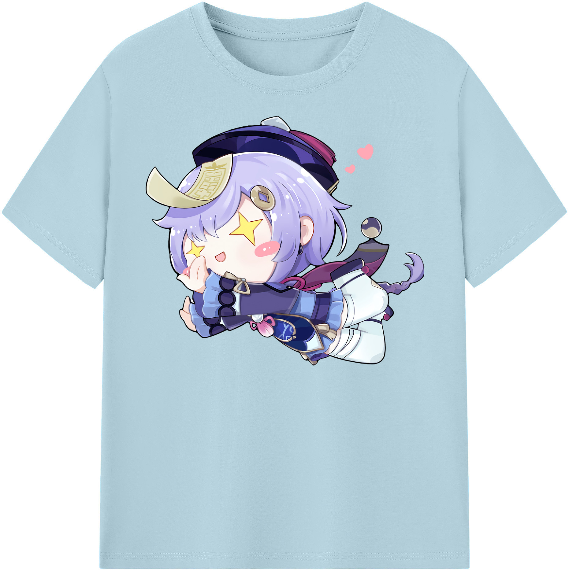 げんし神 七七 なな  genshin Nana 綿100％半袖Tシャツ（フロントプリント）